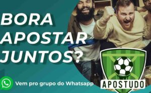 participe do apostudos: o grupo para apostadores no whatsapp