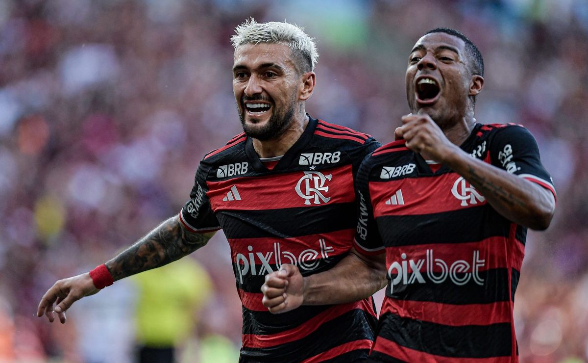 arrascaeta e de la cruz têm 80% de aproveitamento juntos no flamengo
