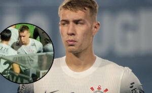 atitude de charles é flagrada pelas câmeras em empate de portuguesa x corinthians e surpreende