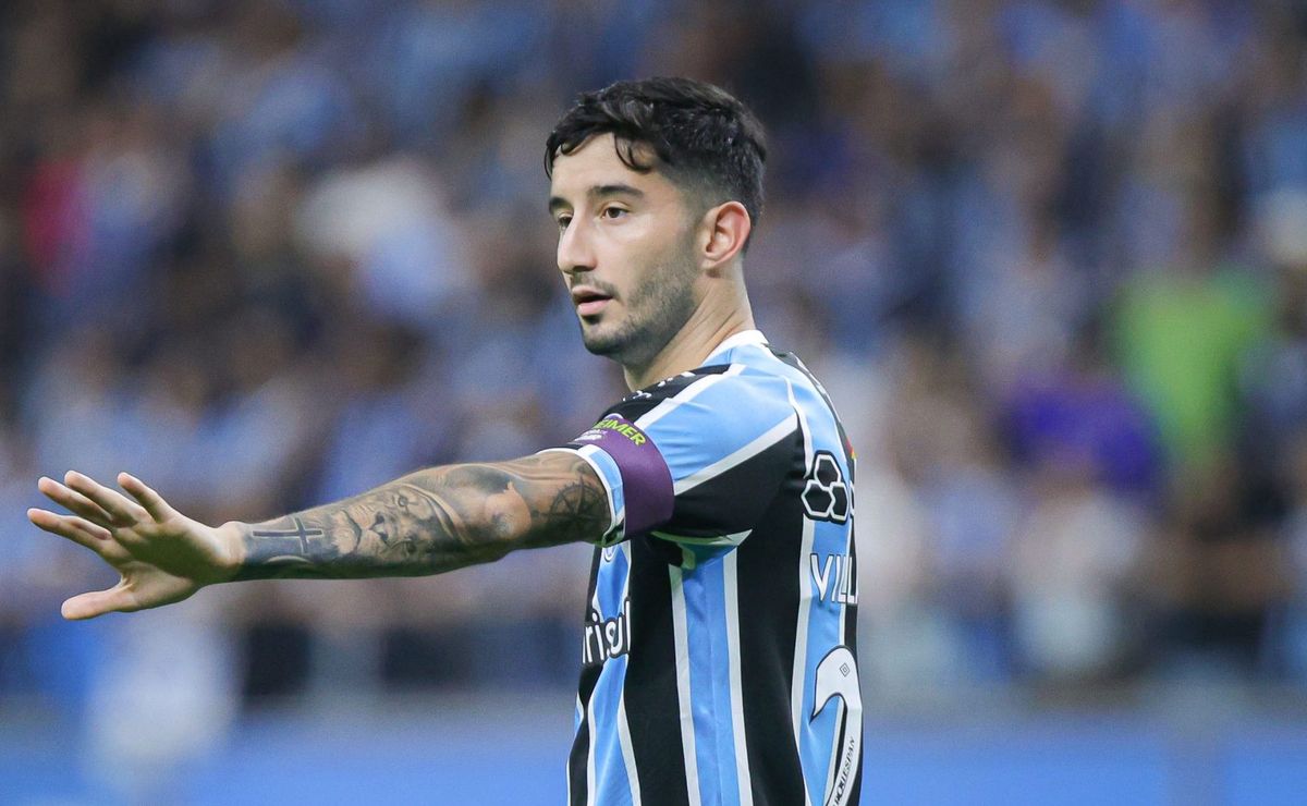 conheça os números de villasanti do grêmio, cobiçado pelo palmeiras