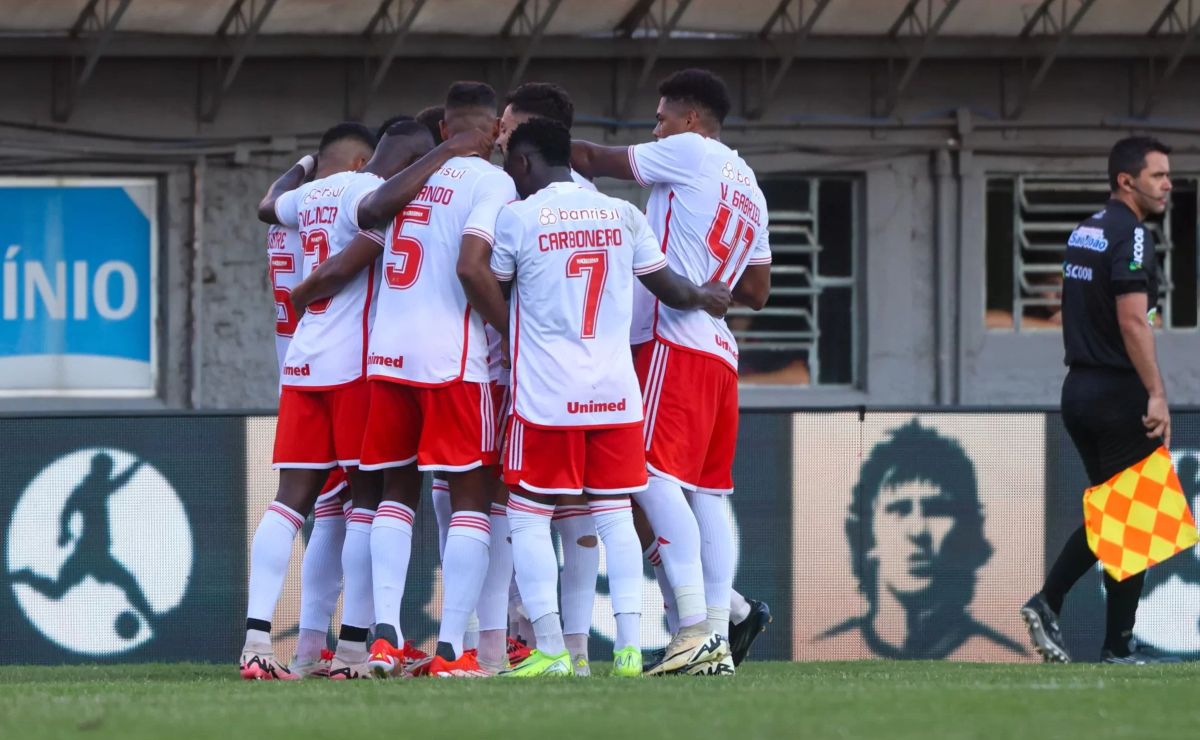 inter segue invicto e com melhor aproveitamento da série a ao vencer o caxias