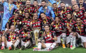 supercopa rei foi o 17° título nacional do flamengo, que se aproxima do topo