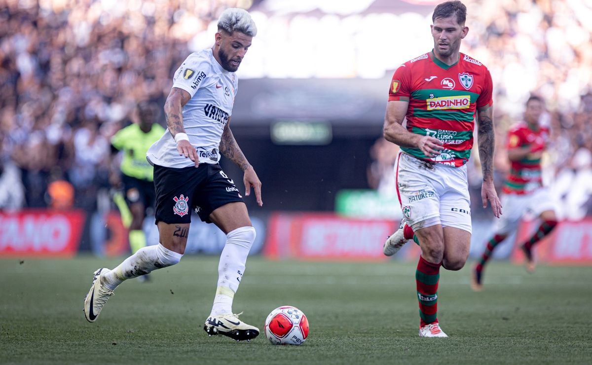 com segundo tempo recheado de gols, portuguesa e corinthians termina empatado