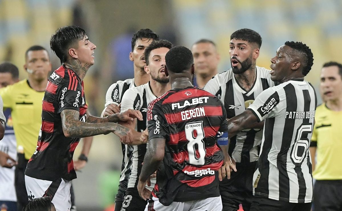 autor do soco em alexsander barbosa é divulgado no clássico flamengo x botafogo