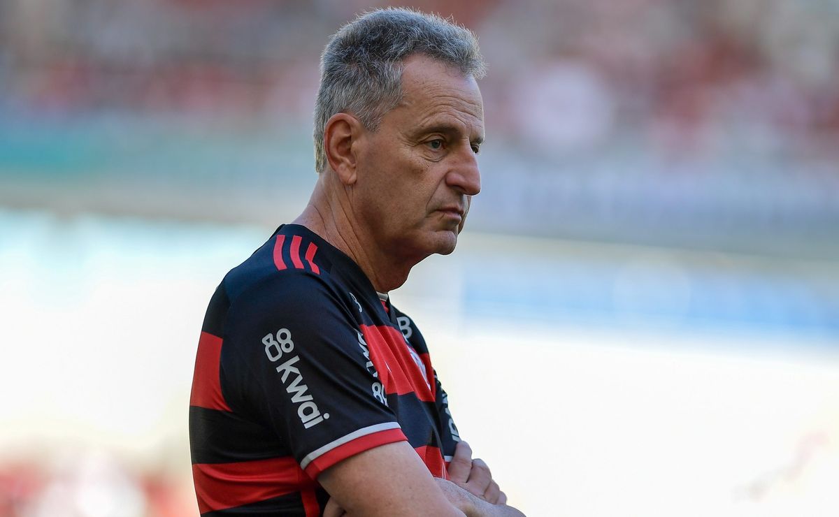 rodolfo landim manda indireta para bap sobre novo estádio e pede apoio da torcida do flamengo