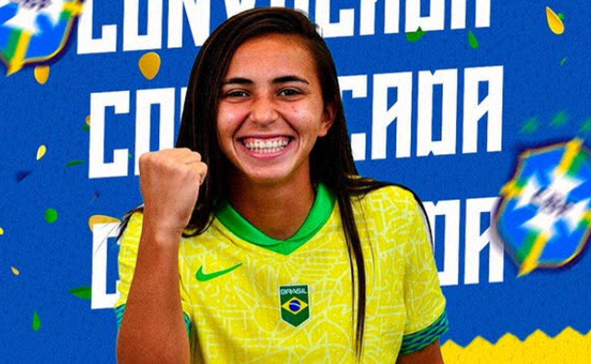 mariza, zagueira do corinthians, celebra convocação para a seleção brasileira