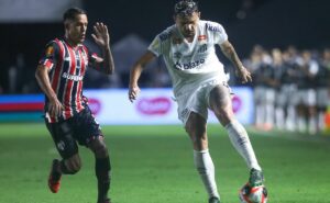 são paulo abre o placar mas santos faz três e vence na vila belmiro; veja como foi
