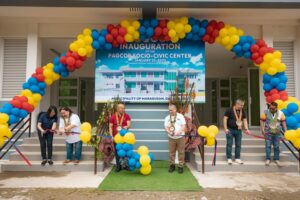 pagcor opens two new socio civic centres in maragusan and new bataan