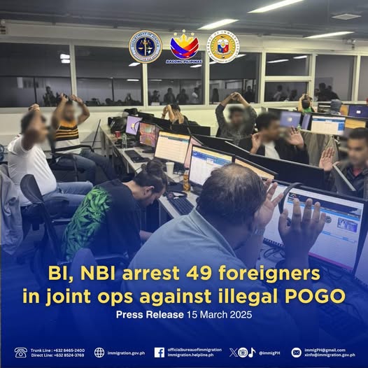 philippine authorities raid scam operation in pasay city