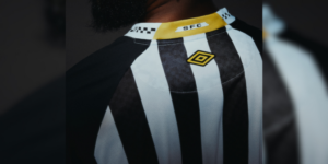 santos aproveita aniversário de 113 anos para lançar camisa reserva com umbro