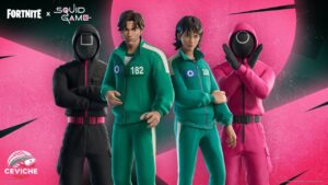 fortnite x squid game: cómo conseguir el skin y todos los objetos cosméticos del evento completamente gratis
