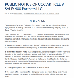 777 partners tenta leiloar em nova york as ações do vasco e de outros clubes