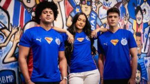 bahia e puma lançam uniforme inspirado no superman