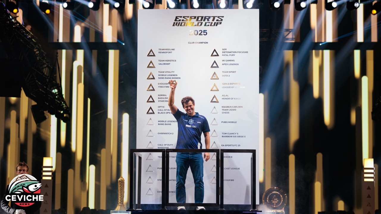 magnus carlsen se consagra campeón de la inaugural chess esports world cup 2025