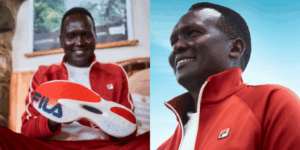 com paul tergat como protagonista, fila apresenta novo tênis kr7 pro speed tech