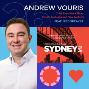entain australia and new zealand ceo andrew vouris announced as featured speaker for regulating the game 2026 sydney