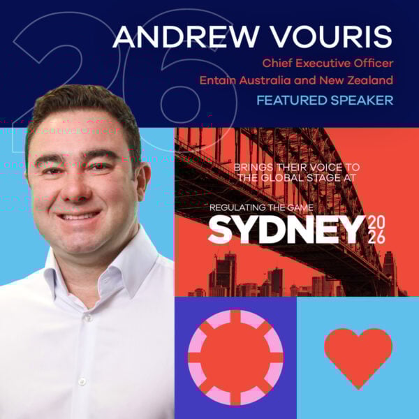 entain australia and new zealand ceo andrew vouris announced as featured speaker for regulating the game 2026 sydney