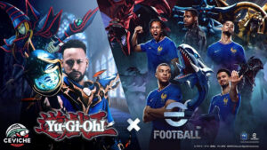 neymar jr. se convierte en el mago oscuro en el crossover de yu gi oh! y efootball