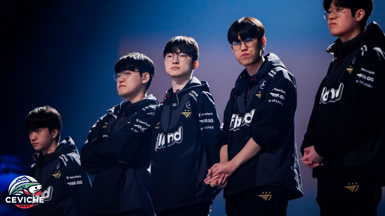 league of legends: t1 presenta su uniforme negro para worlds 2025