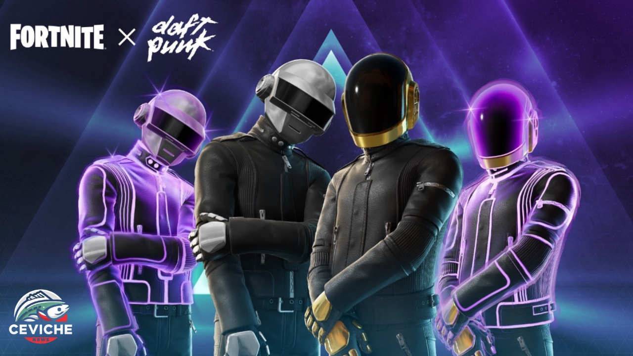 fortnite anuncia colaboración con daft punk con nuevas skins: todo lo que sabemos sobre el crossover