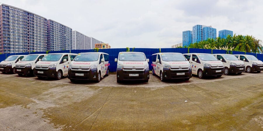 pagcor donates more emergency vehicles to local government units
