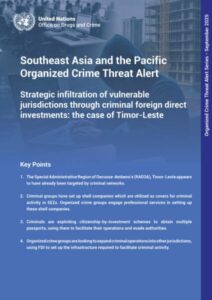 unodc flags timor leste as an emerging hub for illicit gambling and scam operations