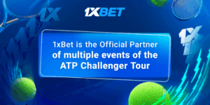 1xbet torna se parceira oficial de apostas do atp challenger tour