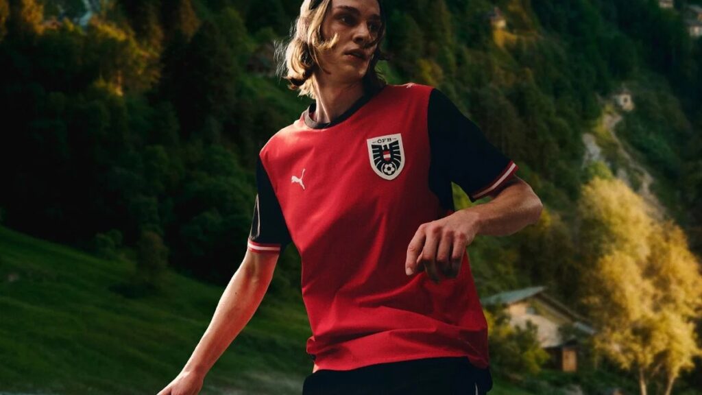 puma apresenta uniformes das seleções europeias para 2026