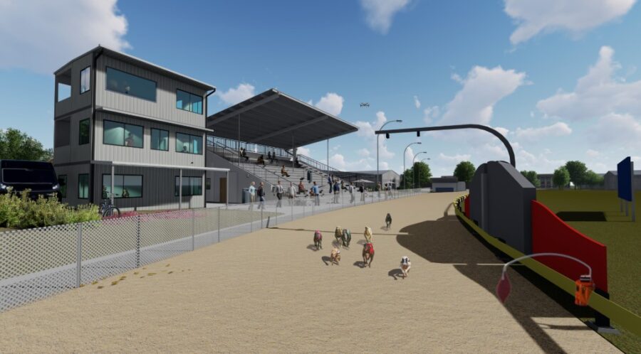 work to begin on new greyhound track at lithgow, new south wales