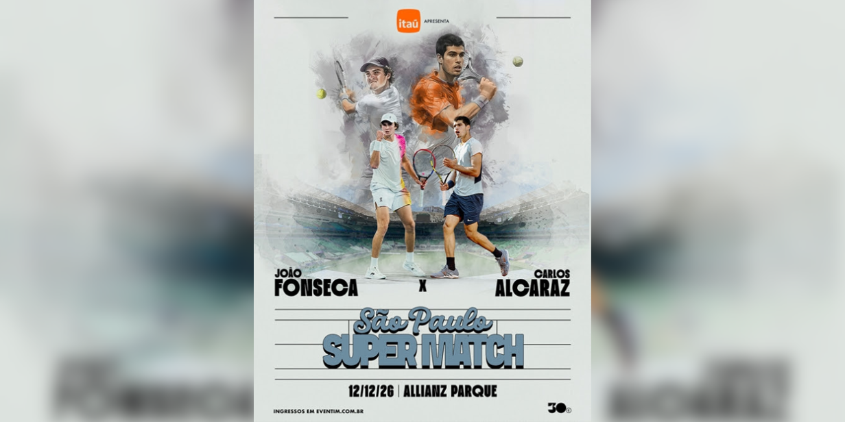 itaú “banca” novo evento, e allianz parque receberá joão fonseca x carlos alcaraz em 2026
