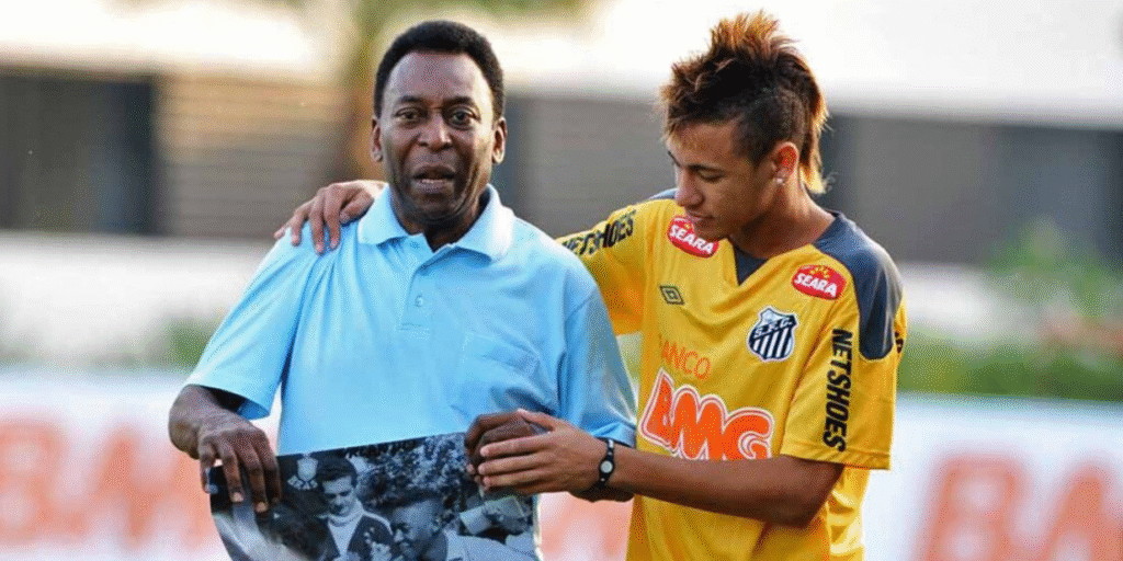 neymar e pelé: o rei não pode ser esquecido