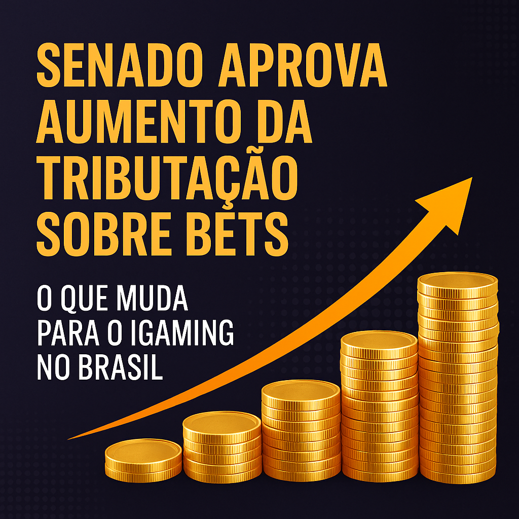 senado aprova aumento da tributação sobre bets