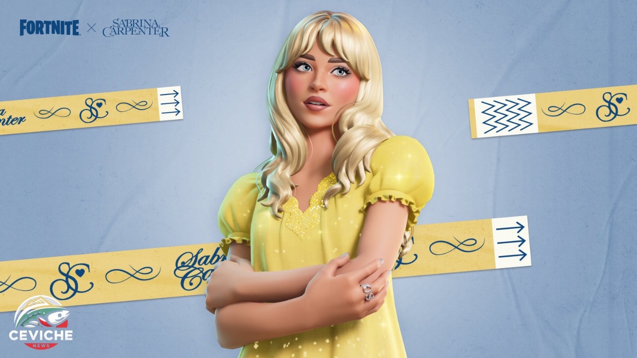 fortnite winterfest: se filtra nueva skin de sabrina carpenter