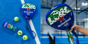 heineken 0.0 aposta no boom do padel e cria raquete com abridor de garrafa integrado