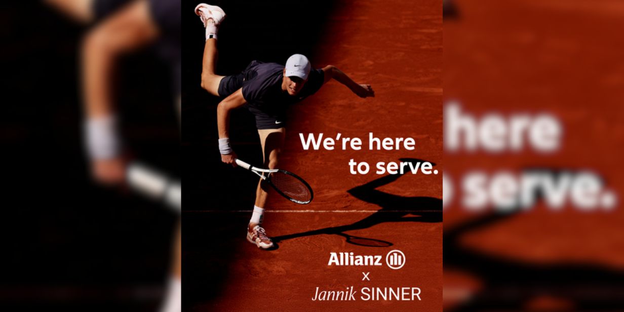 jannik sinner é o novo embaixador global da allianz