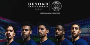 psg fecha acordo com beyond developments para manga da camisa