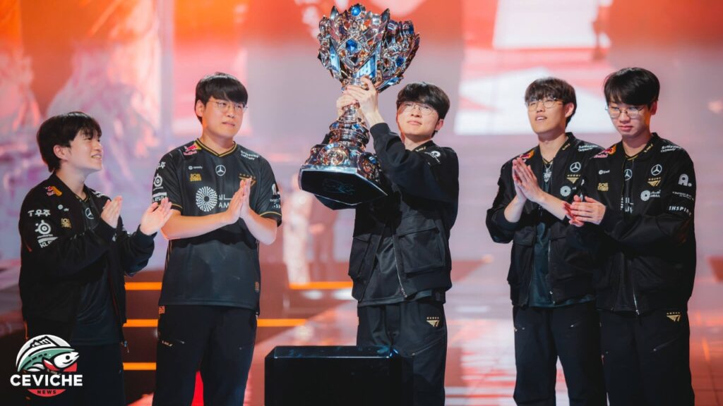 T1 lidera las audiencias de League of Legends con los partidos más vistos de 2025