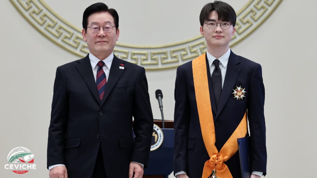 faker hace historia y recibe el mayor honor deportivo de corea del sur