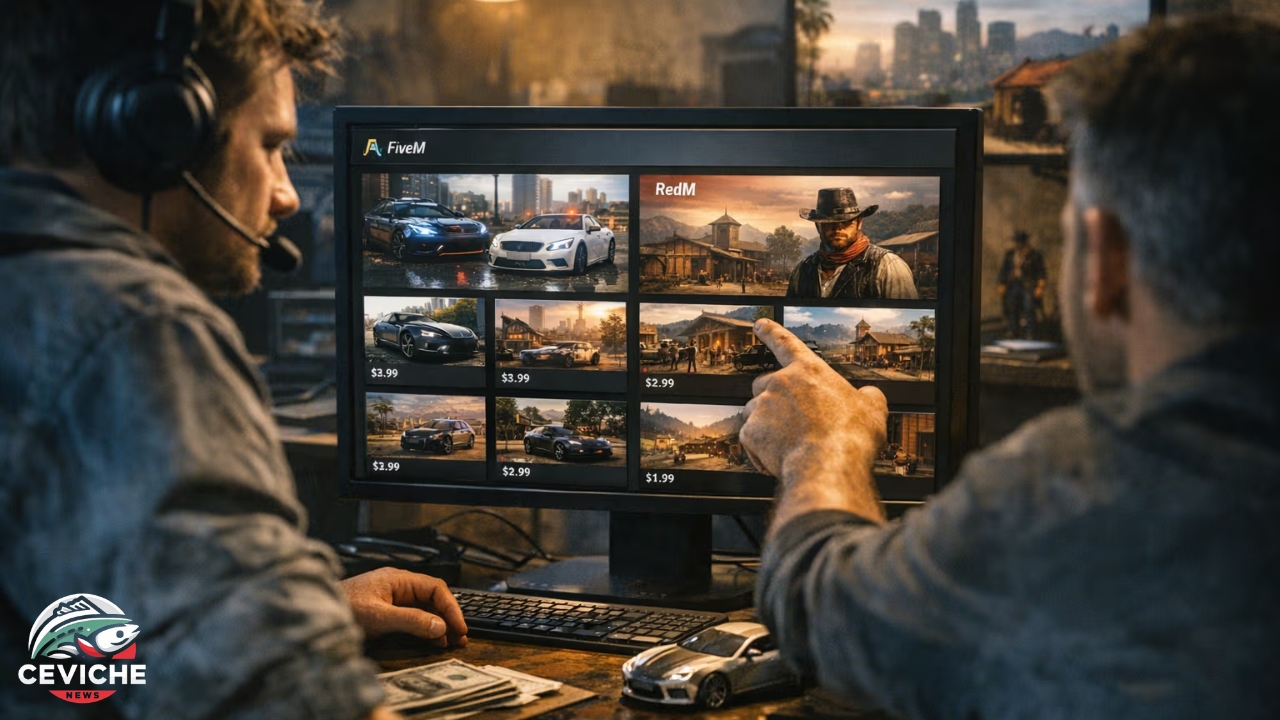 rockstar oficializa la economía del roleplay con el lanzamiento de cfx marketplace