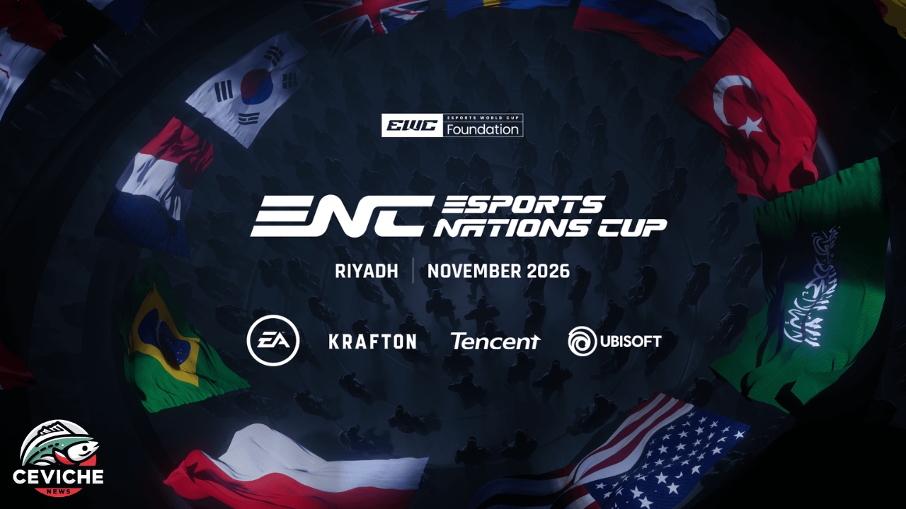 esports nations cup 2026 confirma un fondo histórico de 45 millones de dólares