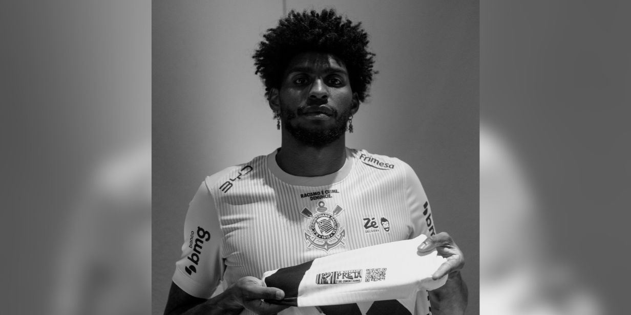 corinthians usará camisa como manifesto contra o racismo em jogo do brasileirão