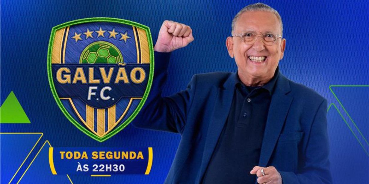 galvão bueno comandará galvão fc, novo programa de esporte do sbt