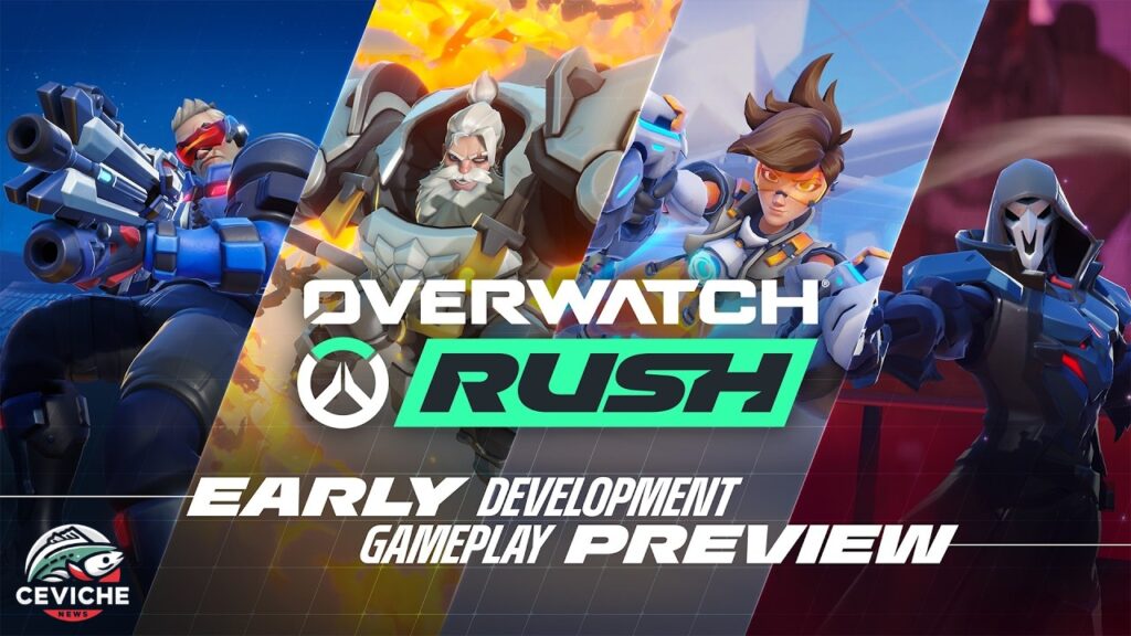 Blizzard anuncia Overwatch Rush y muestra su primer gameplay en móviles