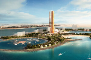 wynn al marjan island guest room structural works complete