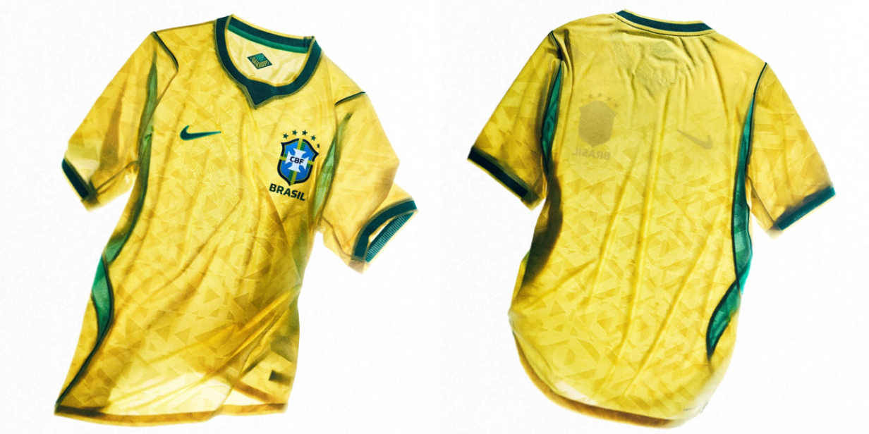 nike reforça “seriedade” brasileira na camisa amarela da seleção