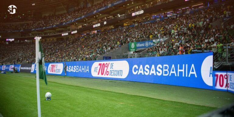 adidas, casas bahia e seara fecham com sports hub para jogos do palmeiras em casa no brasileirão
