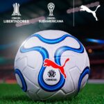 puma e conmebol apresentam nova versão da bola cumbre para libertadores e sul americana 2026