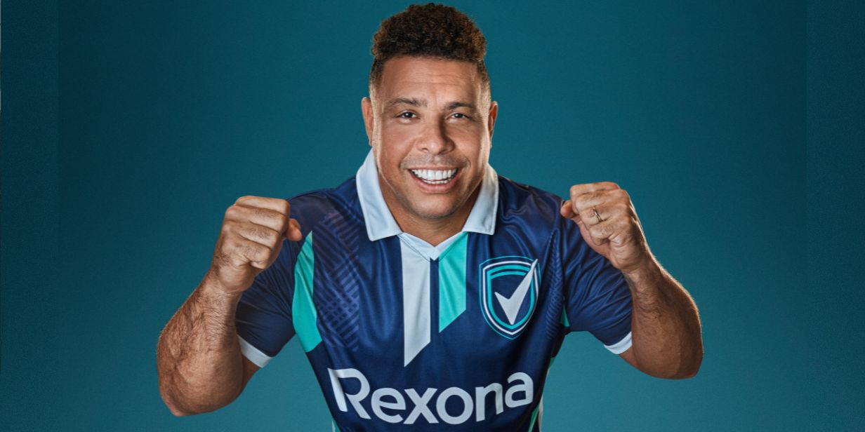 rexona anuncia ronaldo fenômeno como embaixador para copa do mundo de 2026