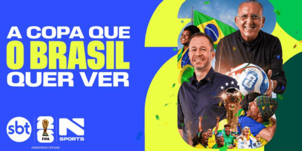 com duas cotas restantes para copa do mundo de 2026, sbt diz ter 10 marcas interessadas
