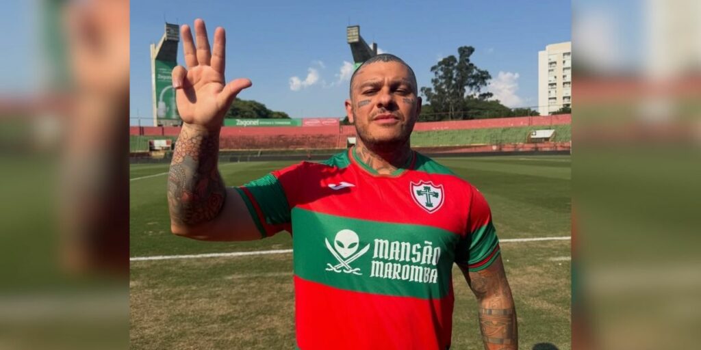 marca do influenciador toguro faz patrocínio pontual à portuguesa na copa do brasil